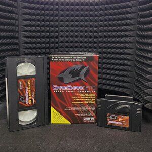 N64 Game Shark Pro  V 3.3 With original box and VHS Tape